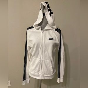 Victoria Secret Pink Women Medium Hooded Sweatshirt w/ Zipper